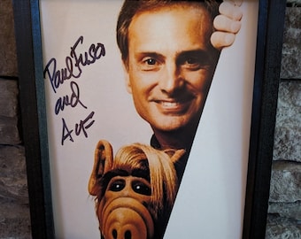 Autographed Paul Fusco Puppeteer and Voice of ALF, 8x10 Inch