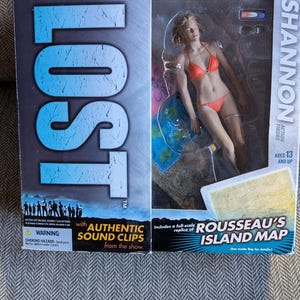 Figurine articulée Lost Shannon de Mcfarlane Toys dans sa boîte d'origine jamais ouverte