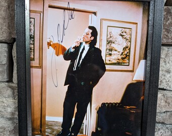 ジョン・トラボルタ　直筆サイン ジョン・トラボルタ サイン入り 8x10 写真（ライトハウス COA 付き