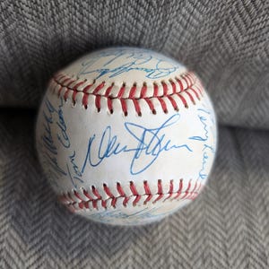 Podpisane podpisy NY Mets Legends Ball 31. Z certyfikatem autentyczności od JSA. Tom Seaver Darryl Strawberry Gary Carter