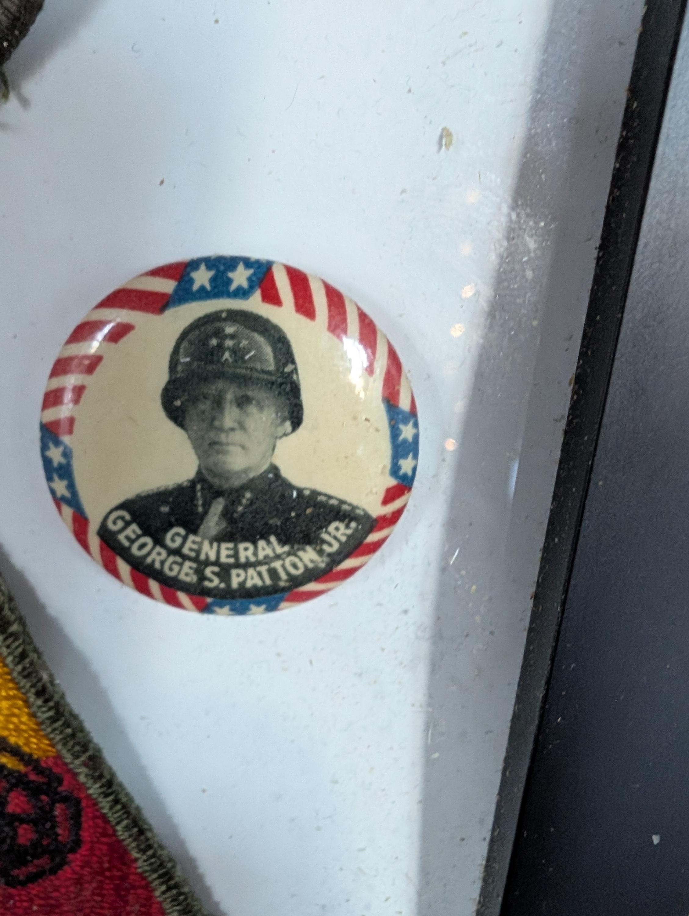 Vintage Framed Tribute to WWII General George S Patton . Includes Photo ...