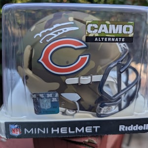 Autographed Mike Ditka Chicago Bears Riddell Mini Helmet with certificate of authenticity from TriStar