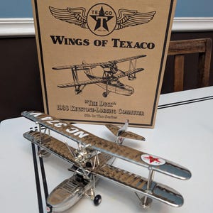 Texaco Airplane Bank - Etsy
