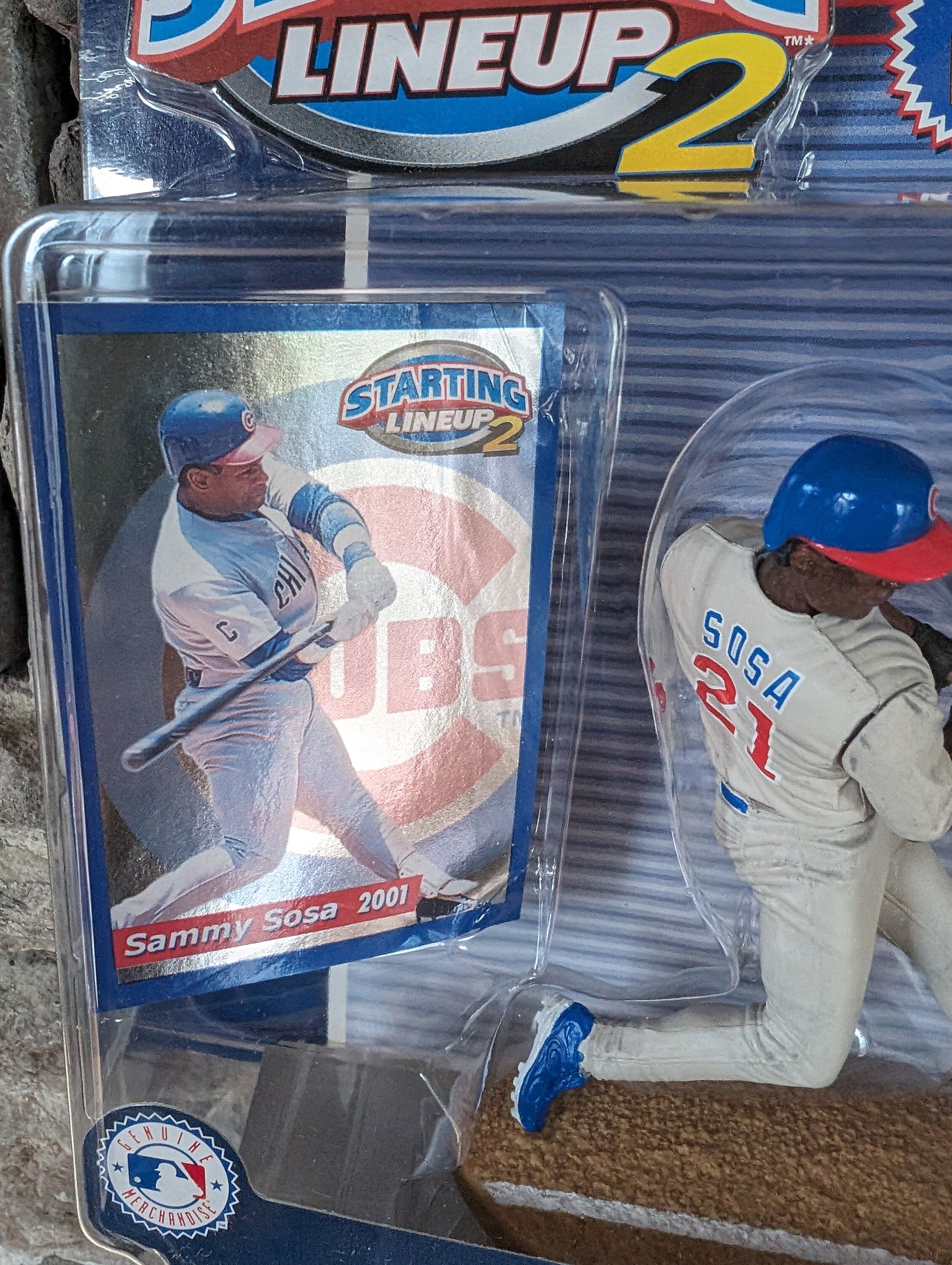 Vintage 1987 Starting Lineup 2 Sammy Sosa Chicago Cubs Figure in