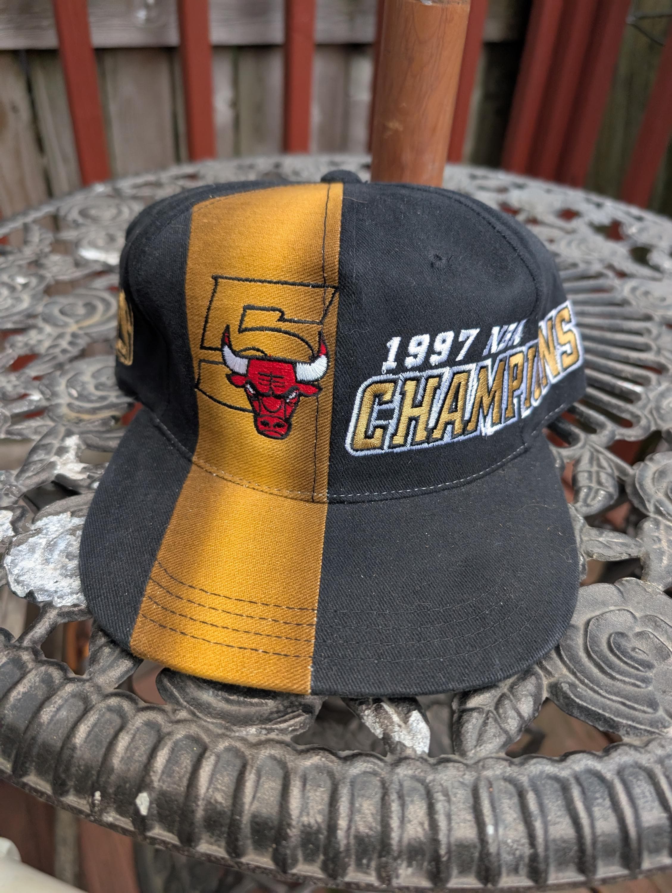 1997 Chicago Bulls Championship Hat - Etsy
