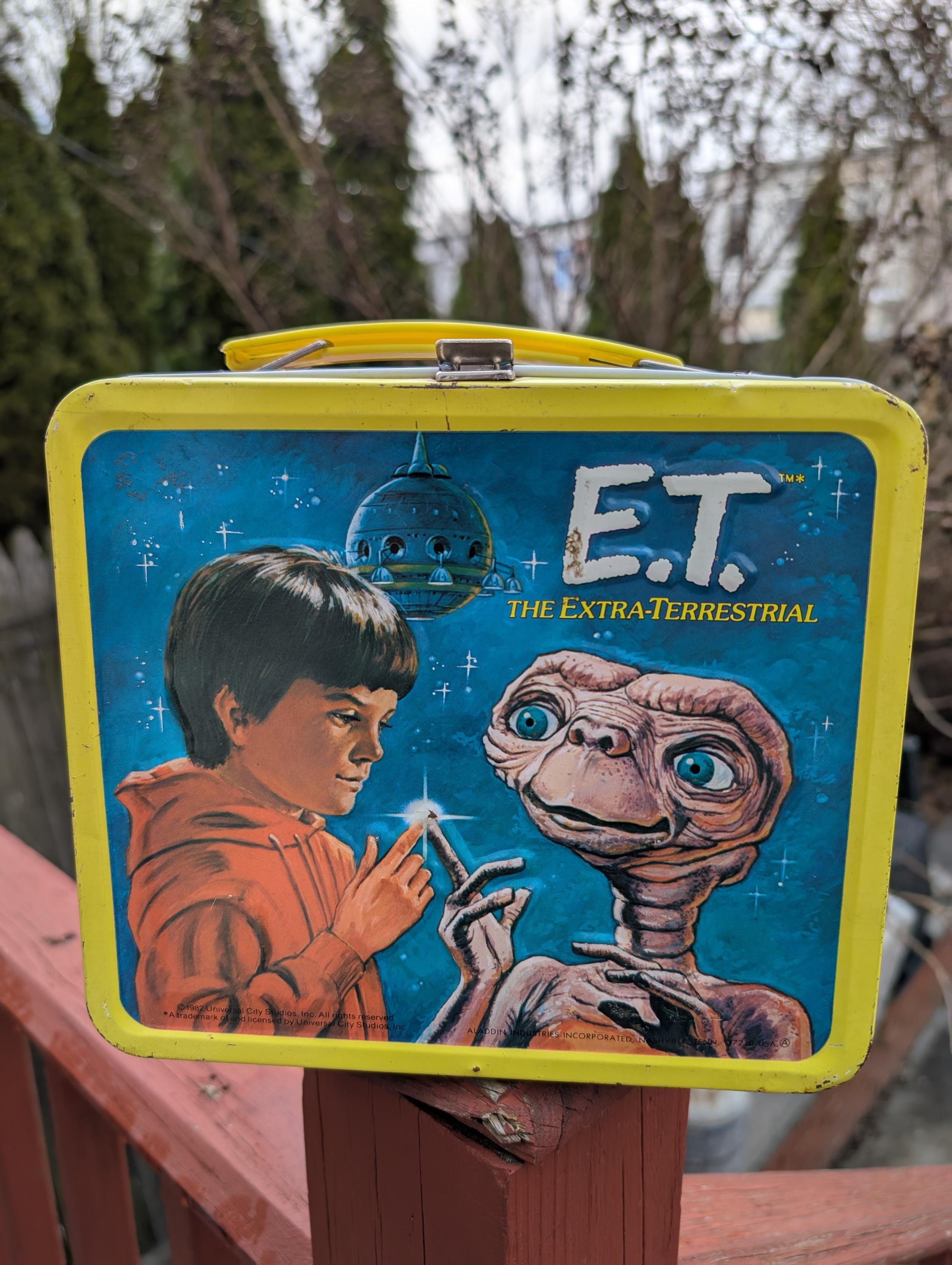 アラジン製E.T. アメリカン ランチボックス 1982年 アラジン製E.T.