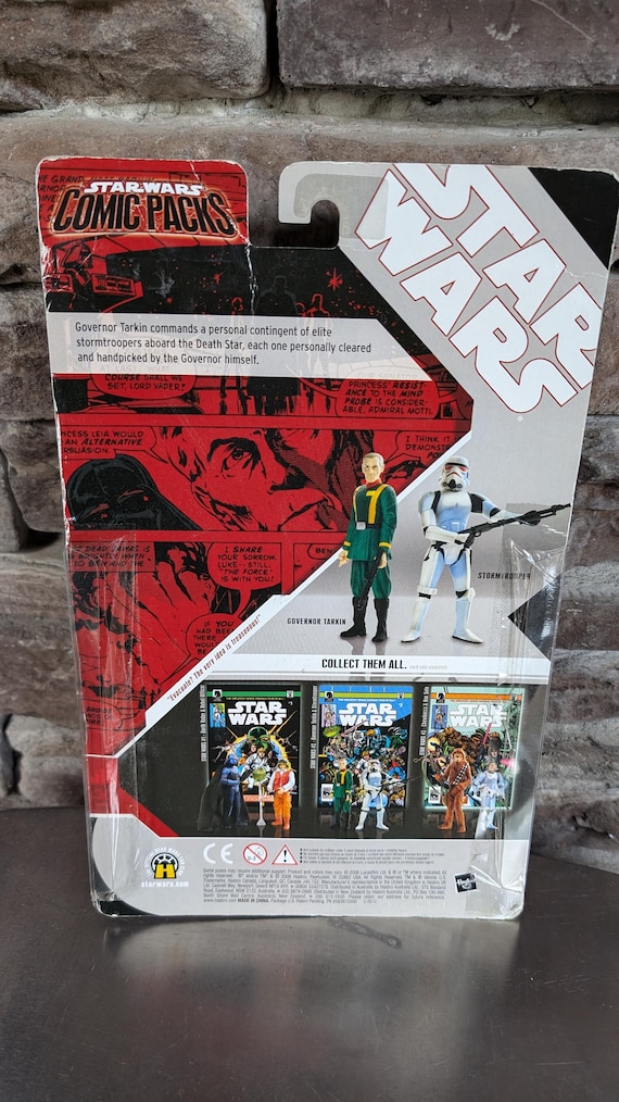 Vintage Star Wars Comic Packs #2 Govenor Tarkin and Stormtrooper