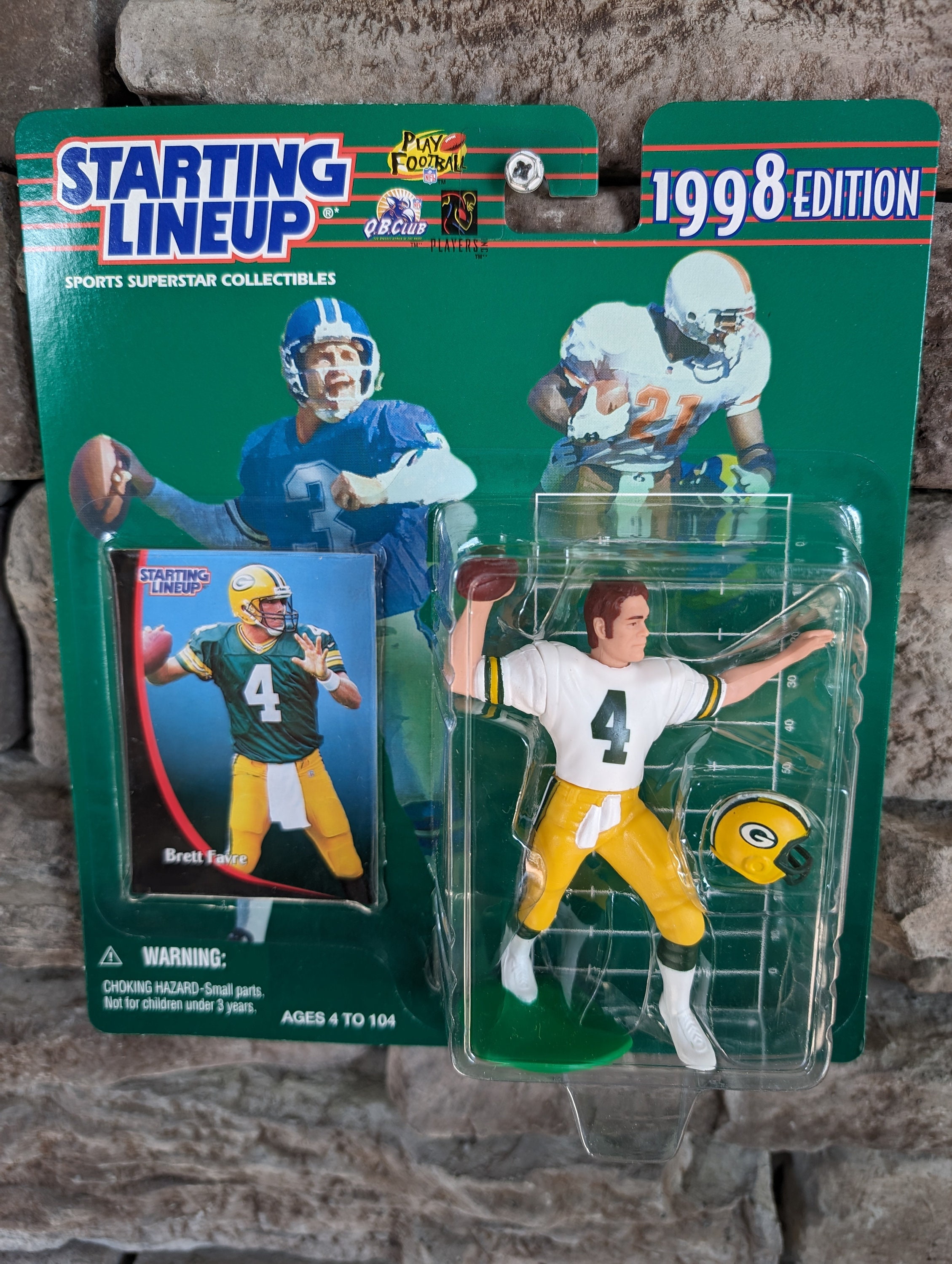 Vintage 1998 Starting Lineup Brett Favre Green Bay Packers Figure