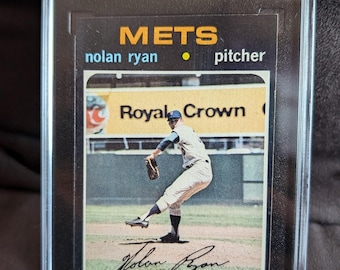 NOLAN RYAN 1974 Kellogg's #8 Baseball Card (low Grade