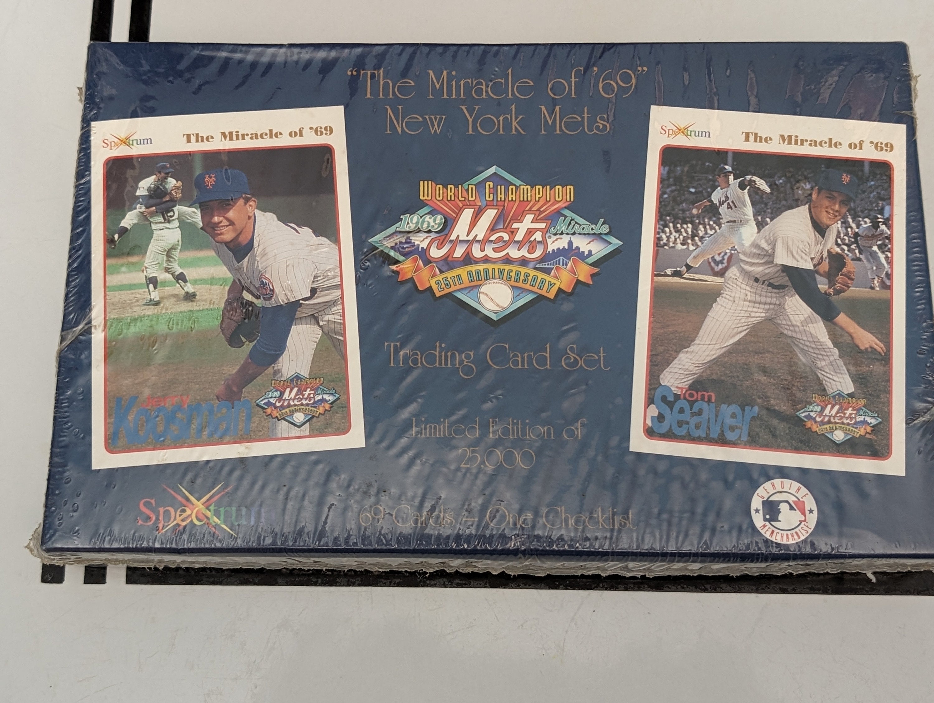 Vintage the Miracle of 69 New York Mets 25th Anniversary Limited