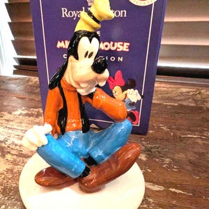 Royal Doulton Mickey Mouse Collection Celebrating 70 Years of Mickey Mouse 1928 - 1998 in original box. Goofy