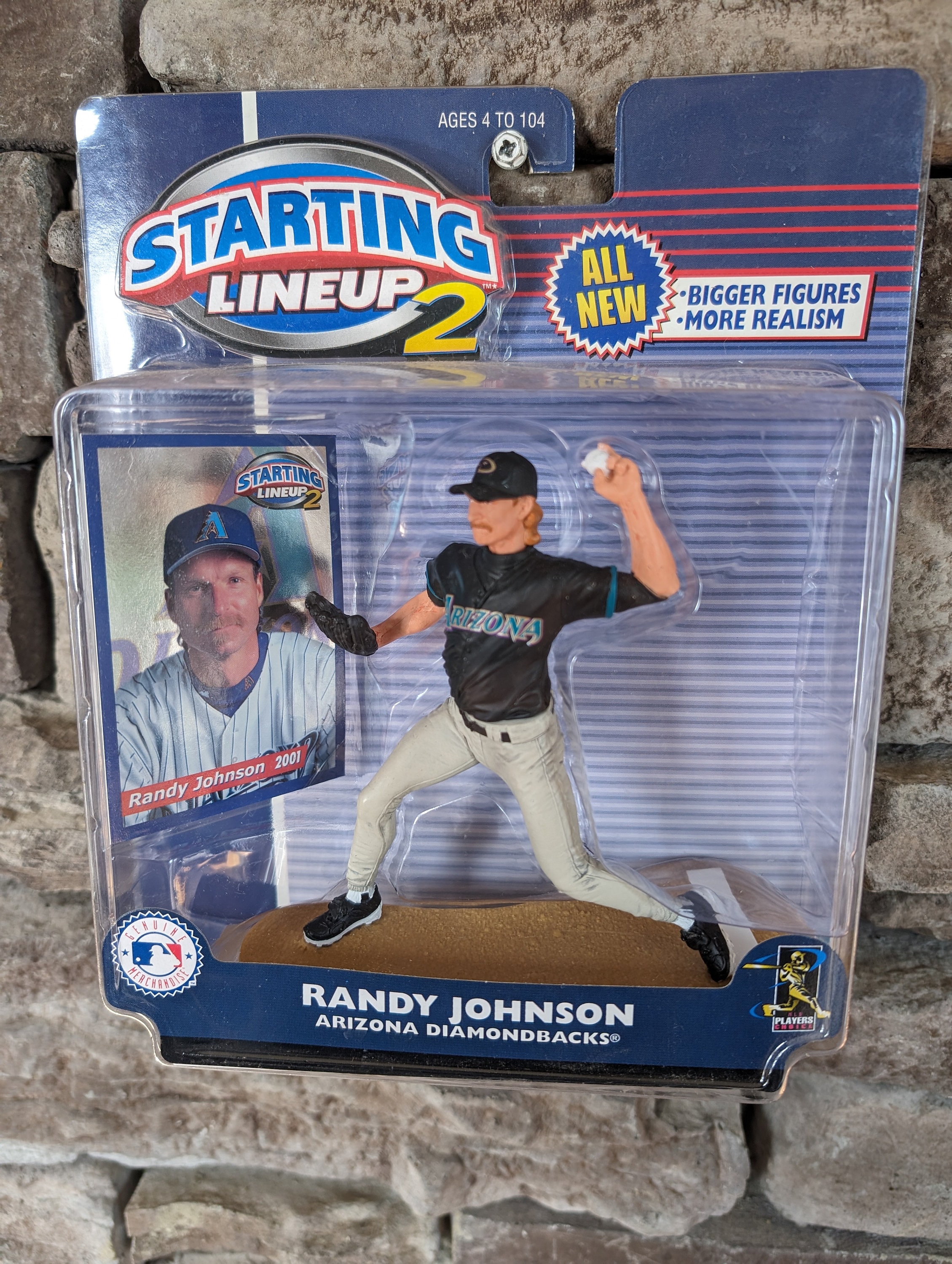 【フィギュア】アリゾナダイヤモンドバックス ランディ・ジョンソン ヴィンテージ 1987 スターティング ラインナップ 2 ランディ