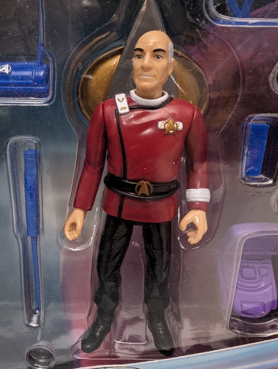 Vintage Star Trek 1701 Collector Series Set of 3 Action Figures