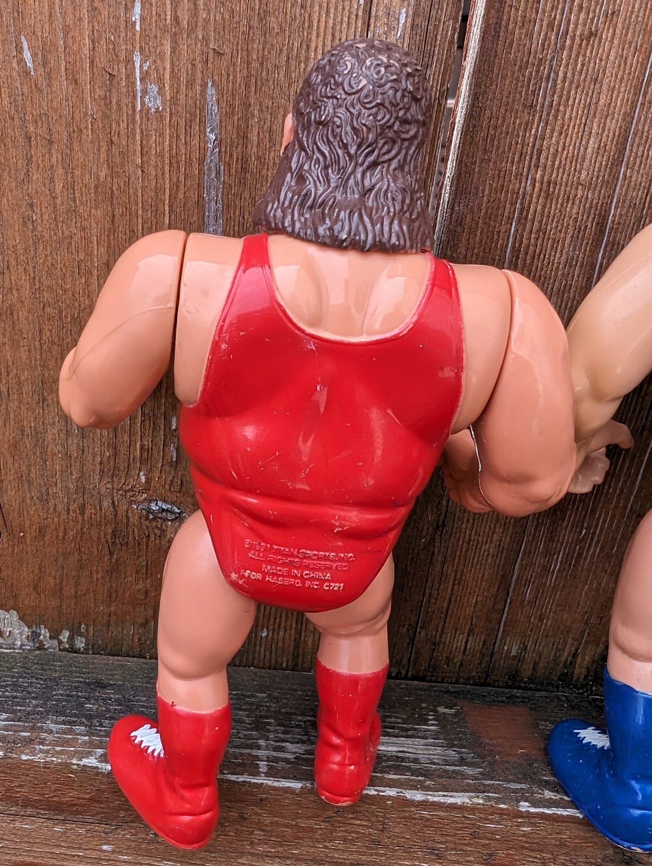 1990 年代のヴィンテージ WWF WWE ハズブロ ナチュラル ディザ