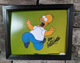 ナンシー・カートライトのサイン入り8x10 ザ・シンプソンズ バート写真