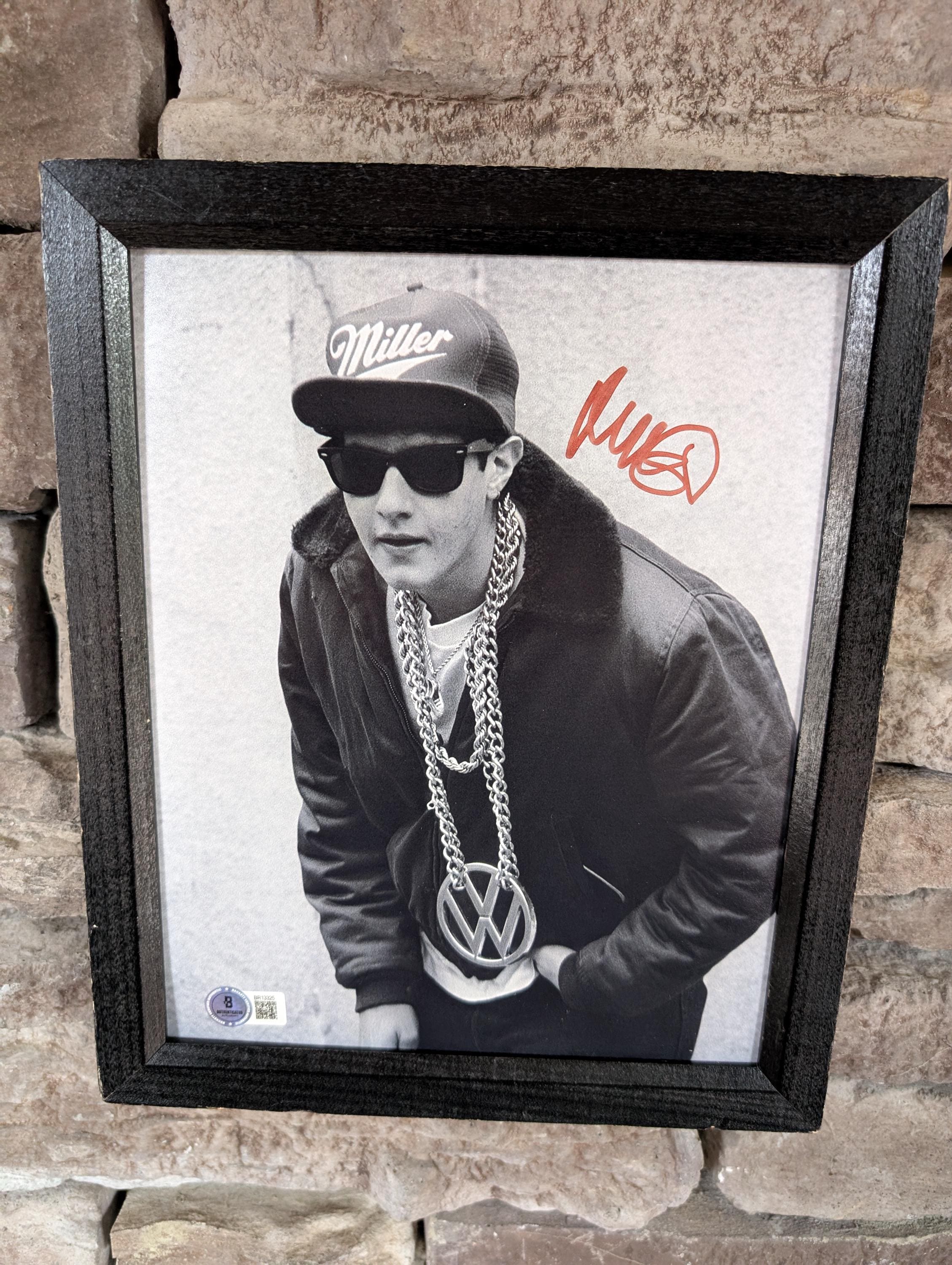 Autographed Mike D the Beastie Boys 8x10 Inch Framed Photo With