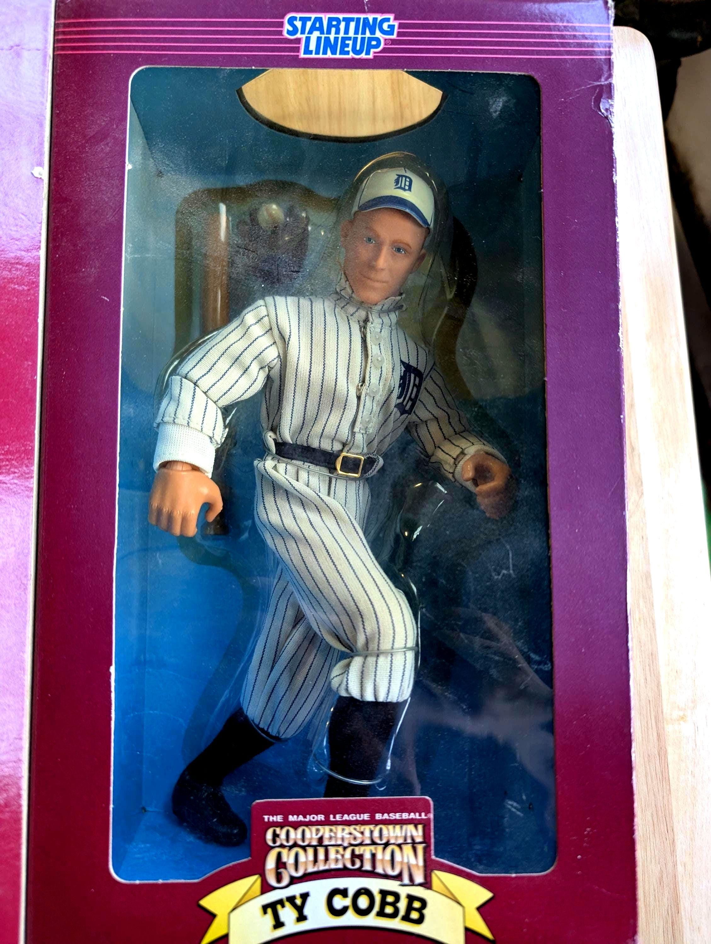 Ty Cobb タイ・カップ　直筆レター　JSA鑑定 1997 Starting Lineup Ty Cobb Detroit Tigers Cooperstown Collection