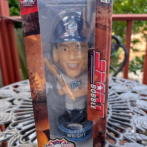 David Wright Norfolk Tides NY Mets Road To The Show The Minor Leagues Forever Bobblehead en la caja original ¡Raro!