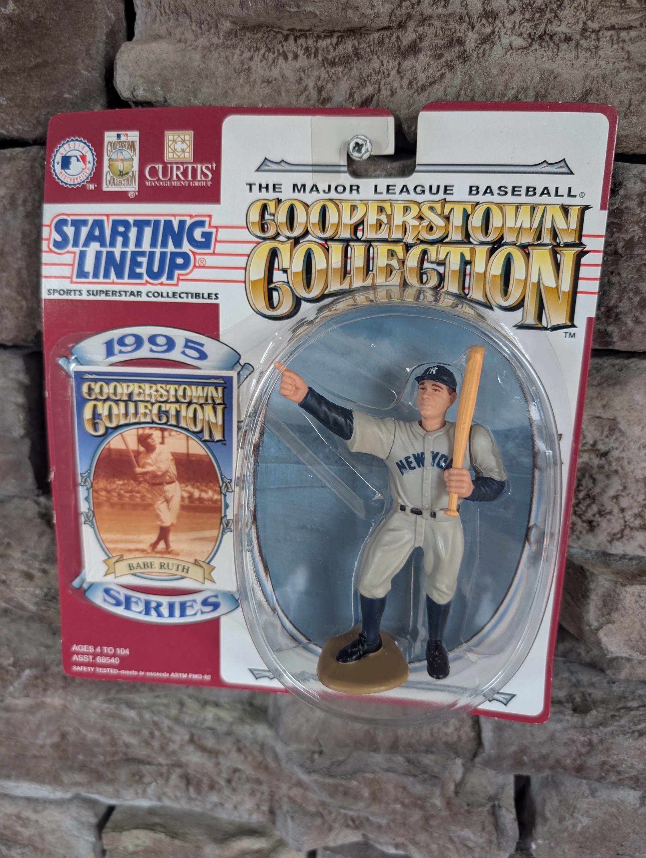 Vintage 1995 Starting Lineup Cooperstown Collection Babe Ruth NY