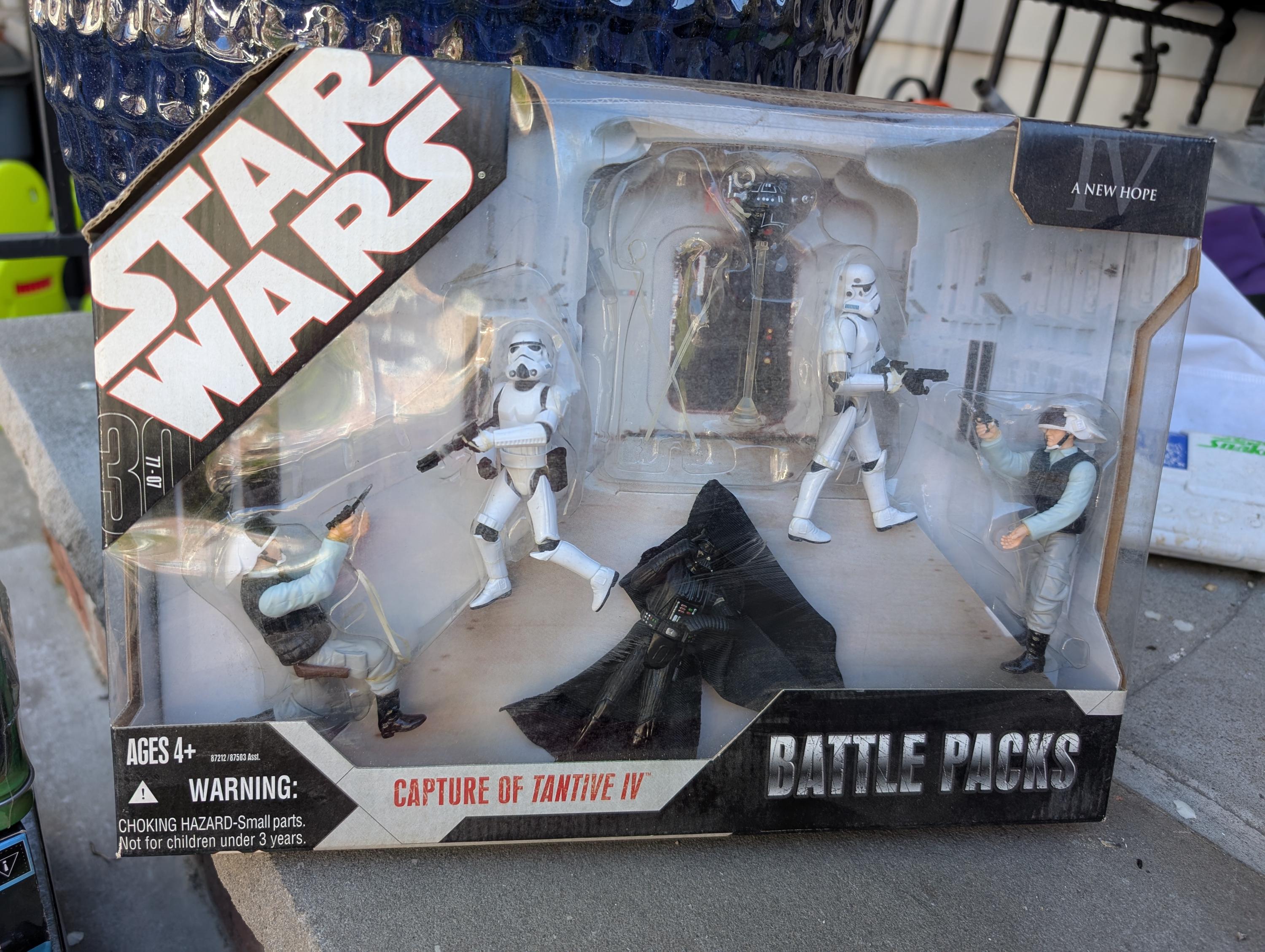 Star Wars Capture of Tantive IV フィギュア Star Wars Battle Pack Capture of Tantive IV Action Figure Set in