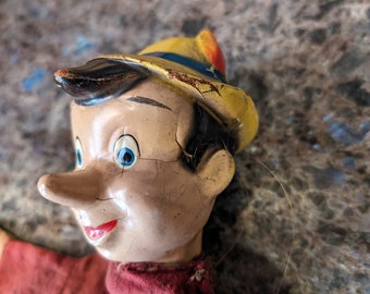 Walt Disneys Pinocchio-Handpuppe aus den 1940er Jahren