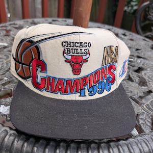 Vintage 1996 NBA Finals Champions Chicago Bulls Starter Cap baseball cap never worn