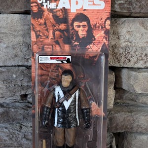 Medicom Planet Of The Apes Soldier Ape TV Figurka akcji W oryginalnym pudełku Nigdy nie otwierana