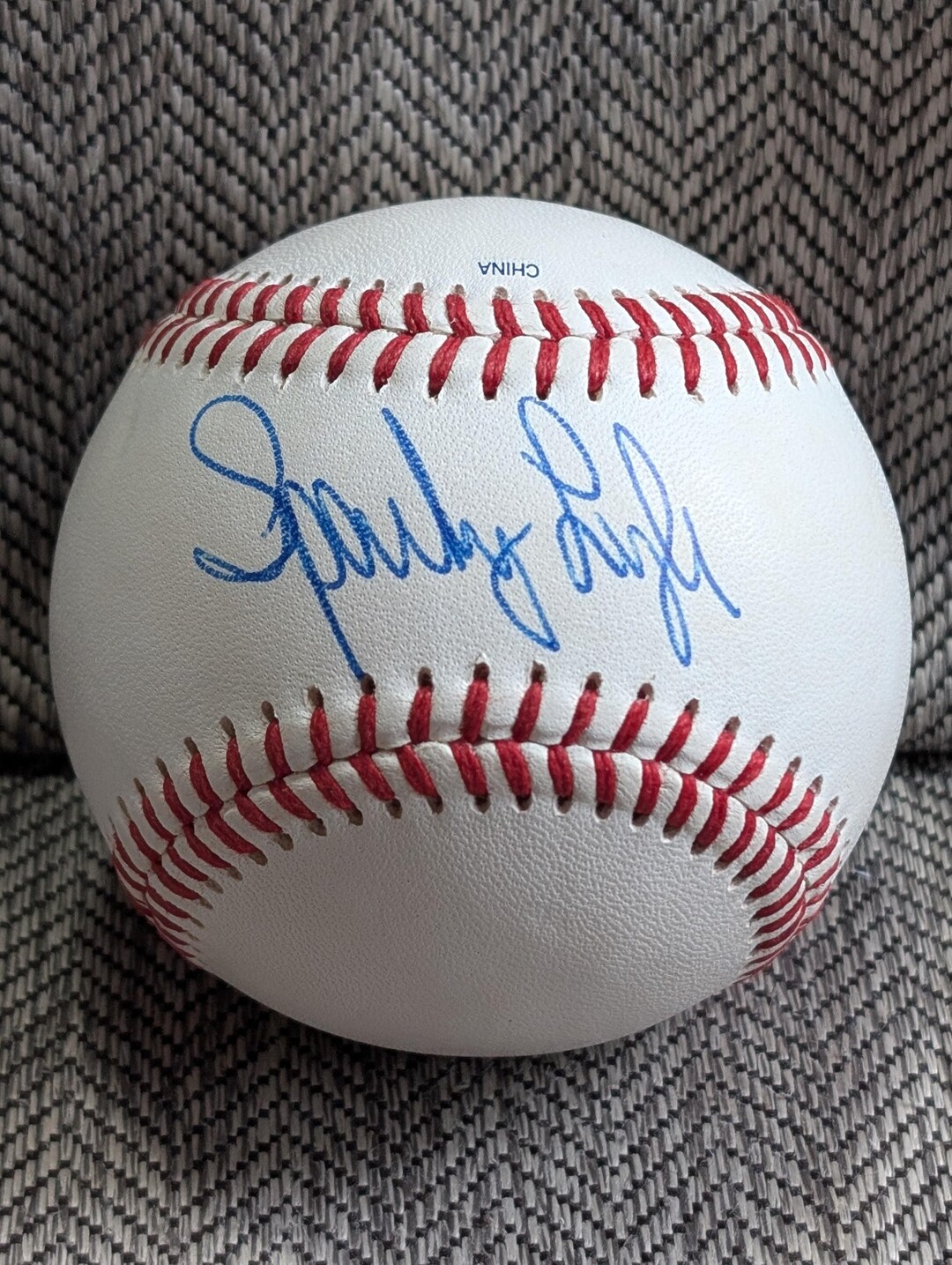 JSA の証明書付き、直筆サイン入り Sparky Lyle NY ヤンキース