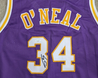 Signiertes Shaq Shaquille O&#39;Neal Los Angeles Lakers Jersey mit Echtheitszertifikat von Beckett