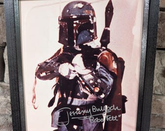 ジェレミー・ブロック スター・ウォーズ サイン入り ボバ・フェット