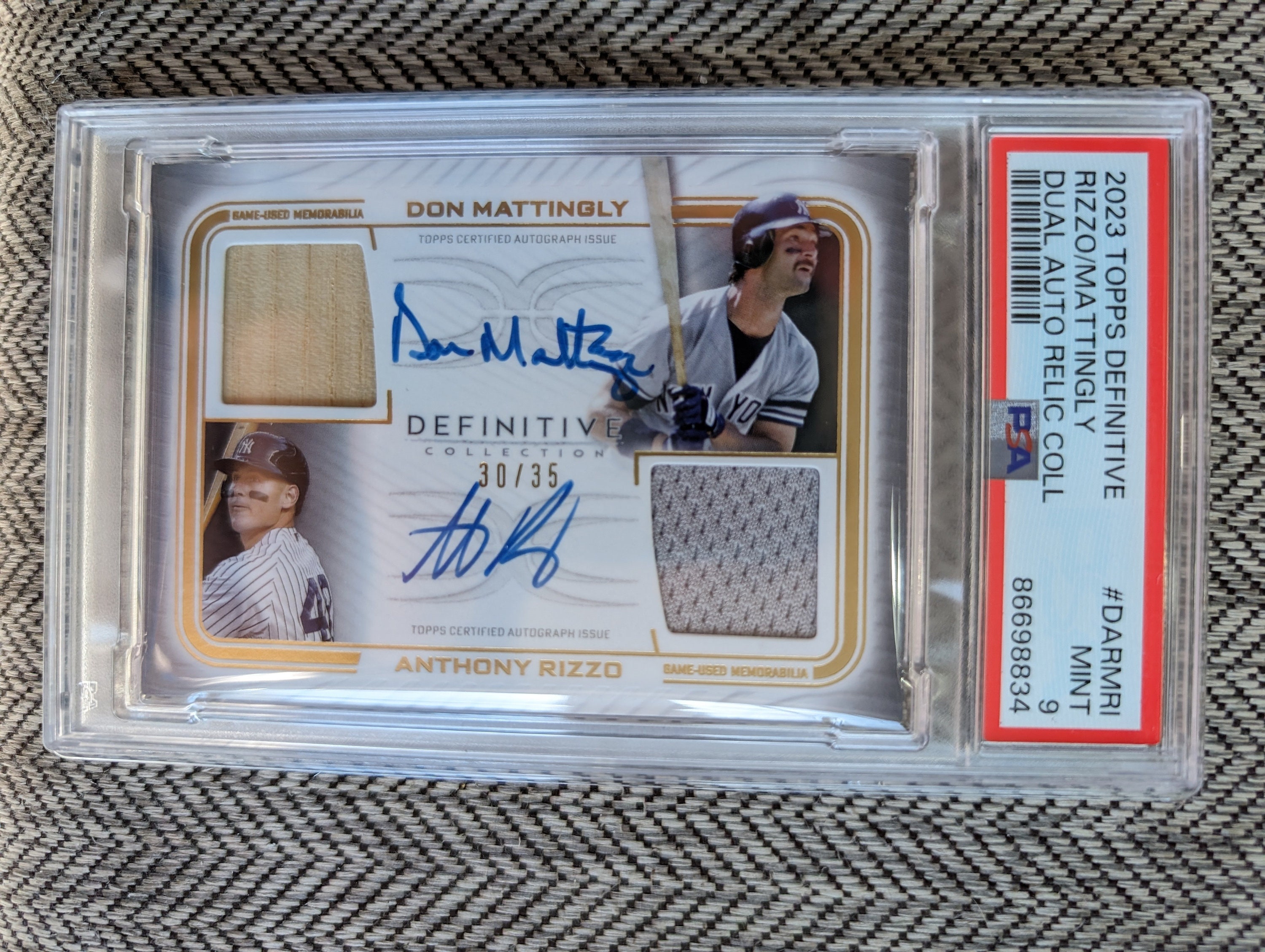 ドン・マッティングリー【ヤンキース一筋！　10代目主将】直筆サイン入りフィギュア ドン・マッティングリー【ヤンキース一筋！ 10代目主将】直筆サイン