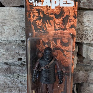 Medicom Planet Of The Apes Soldier Ape figurka akcji w oryginalnym pudełku nigdy nie otwierana
