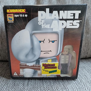 メディコム キューブリック 猿の惑星 ミュータント ヒューマン サブウェイステージ アクションフィギュア オリジナルボックス入り 未開封
