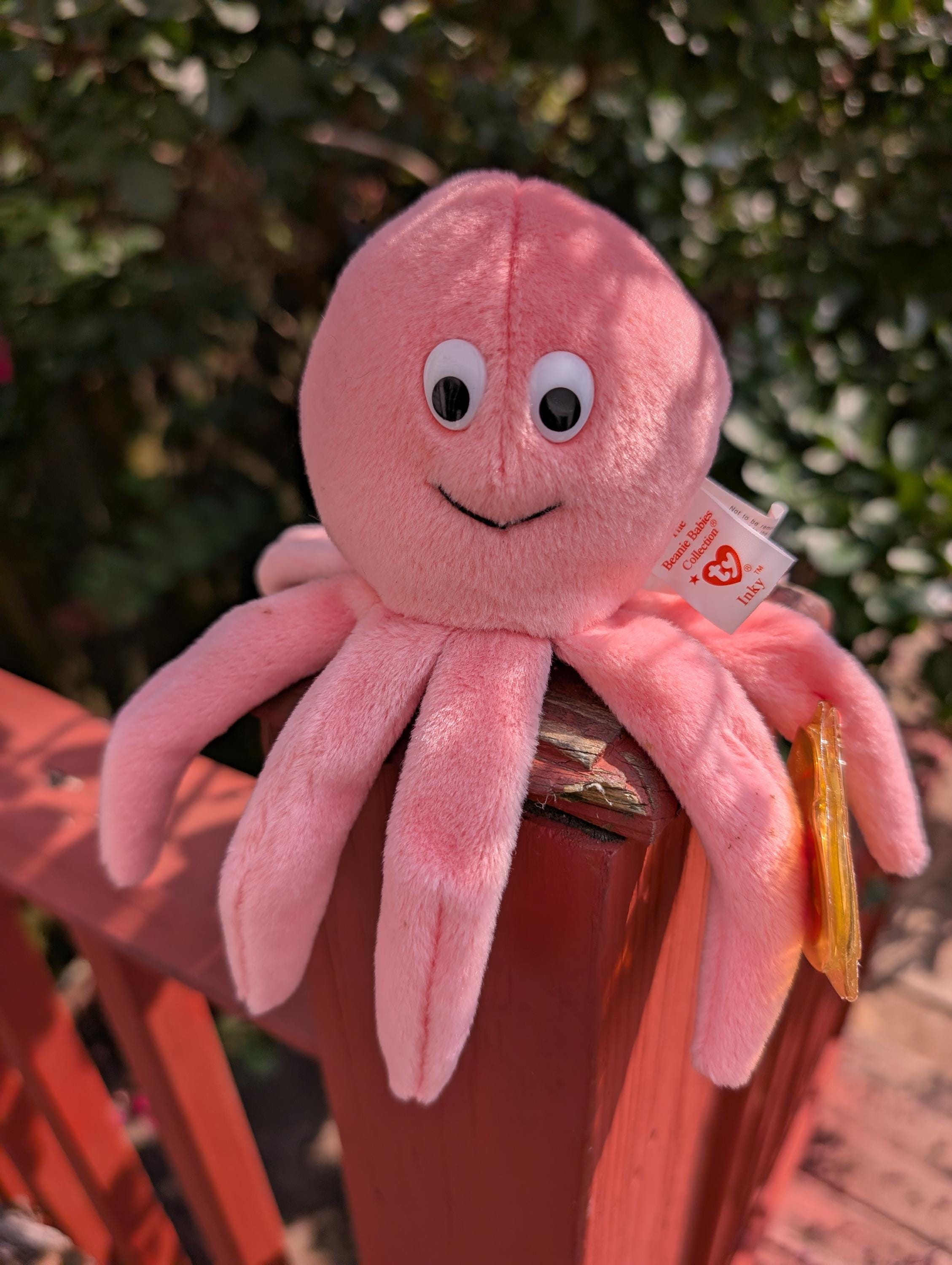 10cm Cute Purple Octopus Plush Toy - Soft Stuffed Animal Gift For Kids, Christmas - View #5
