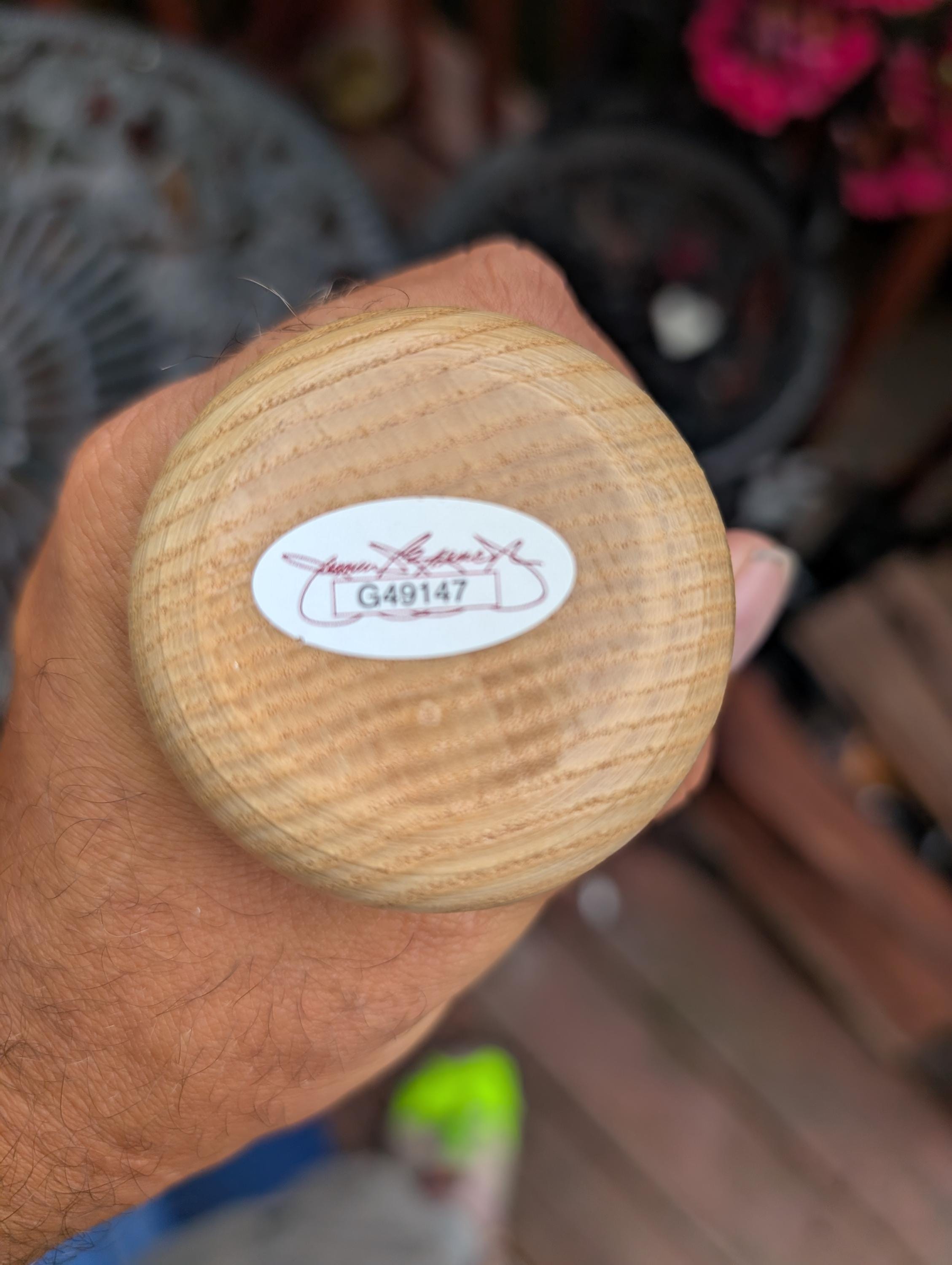 ゲイリー・カーター直筆サイン入り NY メッツ殿堂入りバット ゲイリー