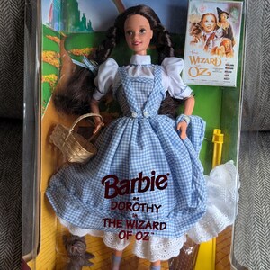 Vintage 1994 Barbie as Judy Garland Dorothy in the Wizard of Oz