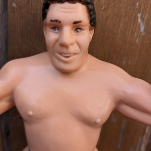 Vintage 1980s WWF WWE LJN Titan Andre The Giant wrestling figure ln excellent condition image 1