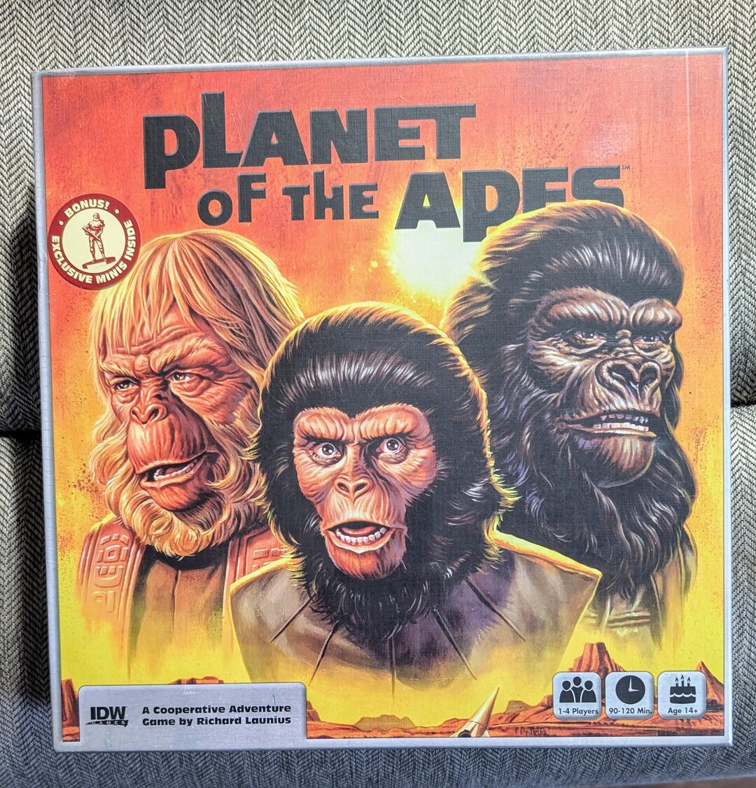 Planet of the Apes Adventure Board Game Factory Sealed Never Opened. - Etsy