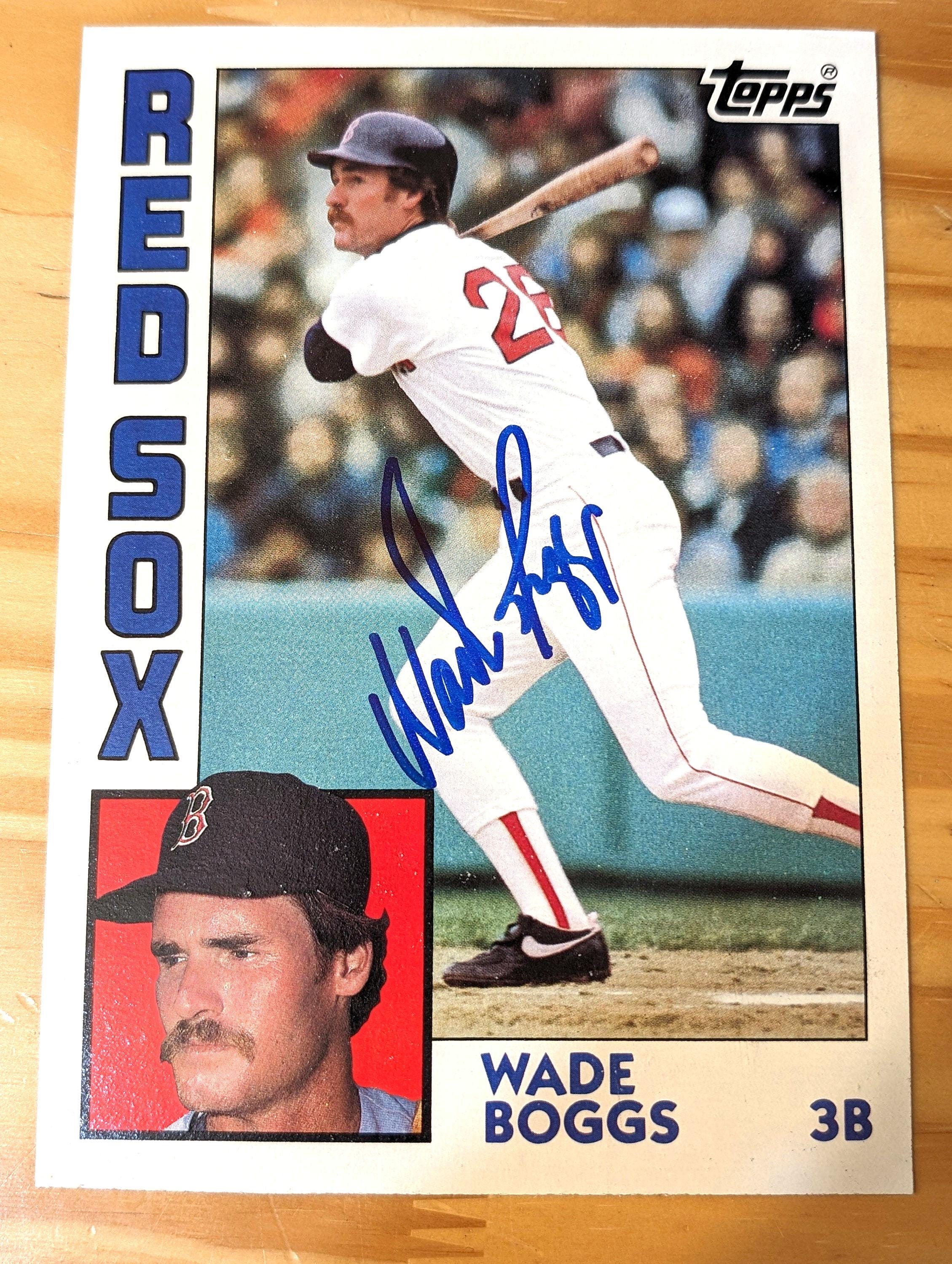 ヴィンテージ 1984 Topps ウェイド・ボッグス ボストン・レッド 