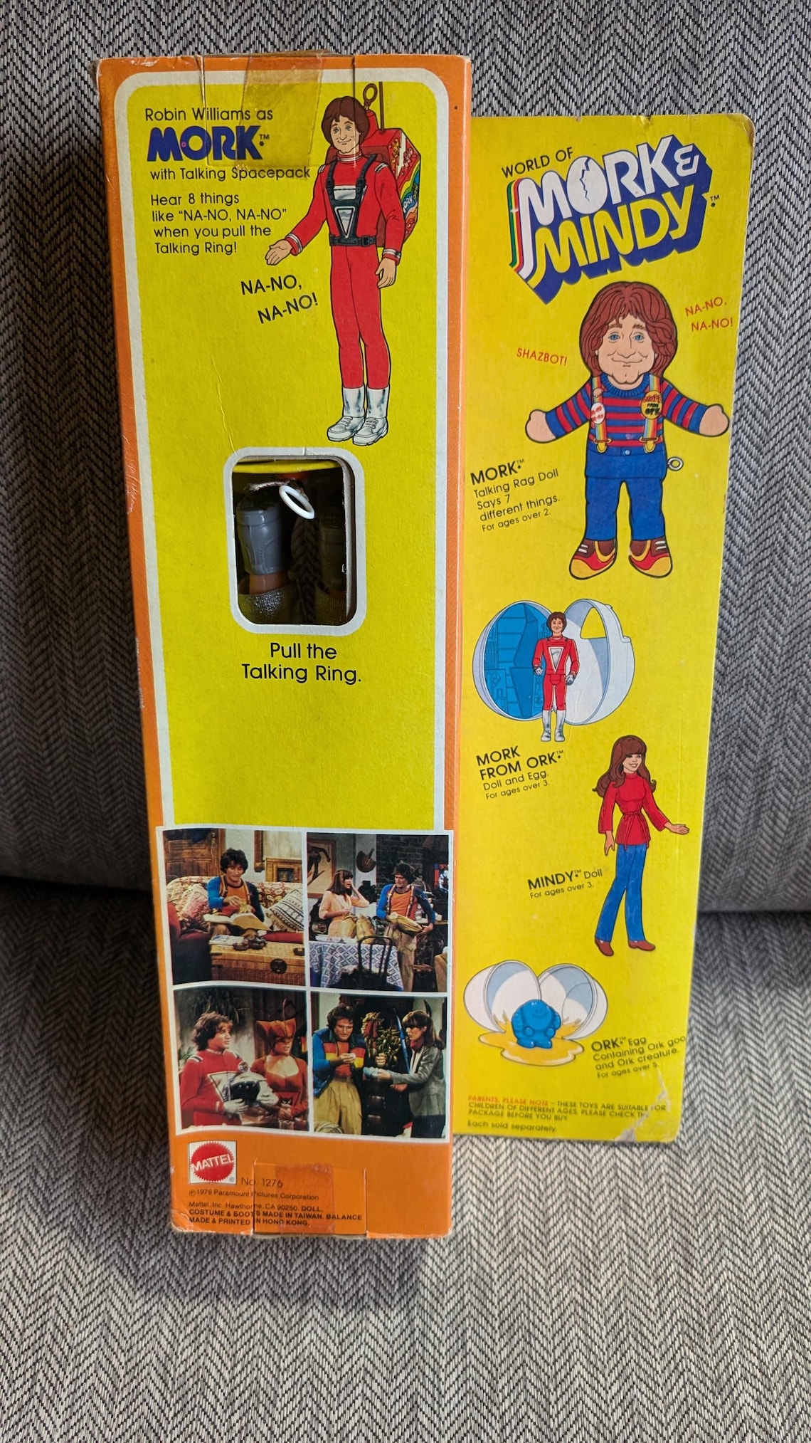 1979 Mattel Toys Mork Mindy Robin Williams Mork Doll In Original Box 1979-mattel-toys-mork-mindy-robin-williams-mork-doll-in-original-box