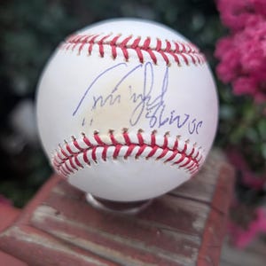 ティム・トゥーフェルのサイン入りニューヨーク・メッツ 1986年ワールドシリーズ優勝者公式メジャーリーグベースボール、JSAの証明書付き
