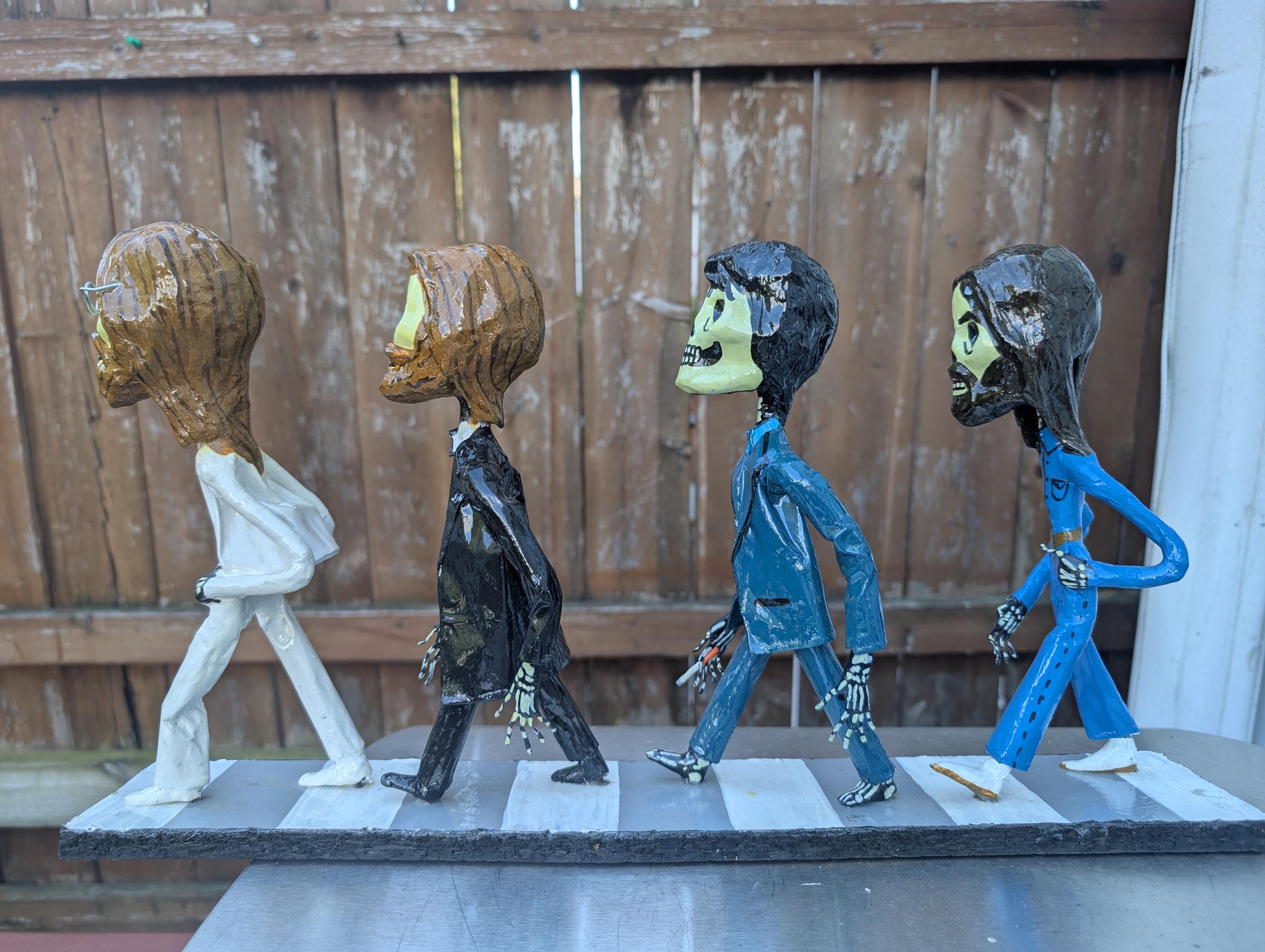 Beatles Abbey Road Figurines - Etsy