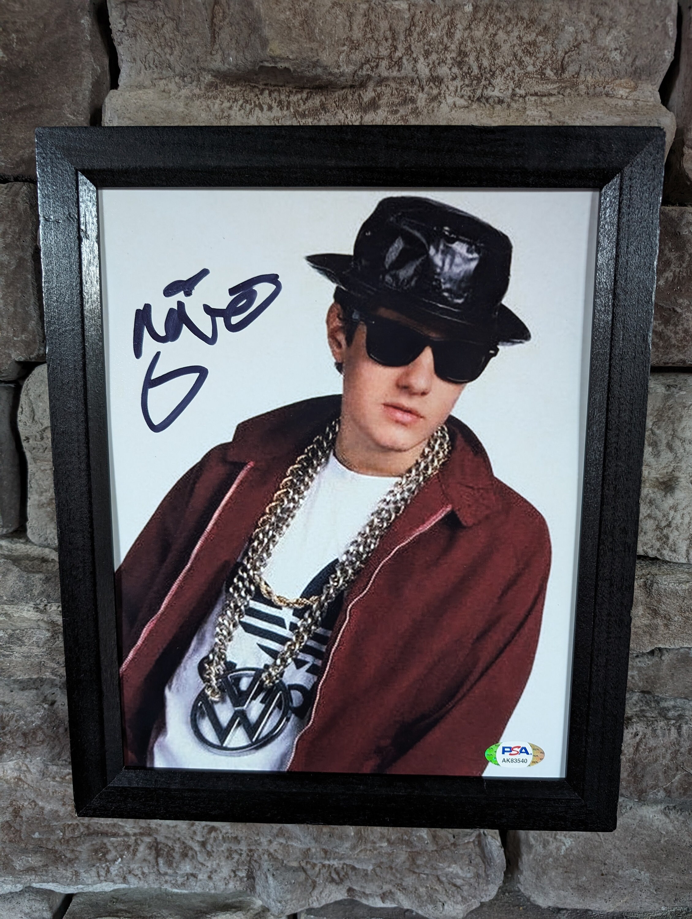 Autographed Mike D the Beastie Boys 8x10 Inch Framed Photo With