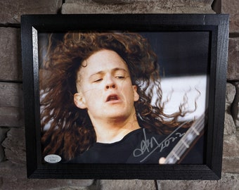 メタリカ 直筆サイン入り ブラックアルバム ビニール - ジェイムズ