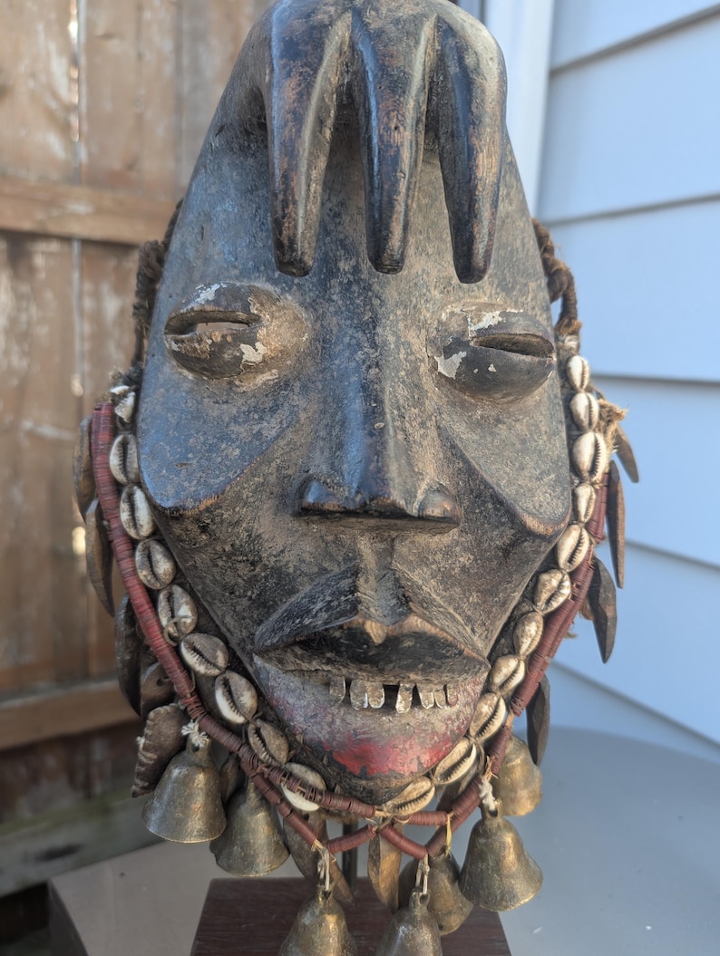 Antique African Tribal Ceremonial Mask From Mali Over 200 Years Old ...