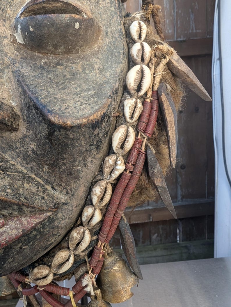 Antique African Tribal Ceremonial Mask From Mali Over 200 Years Old ...