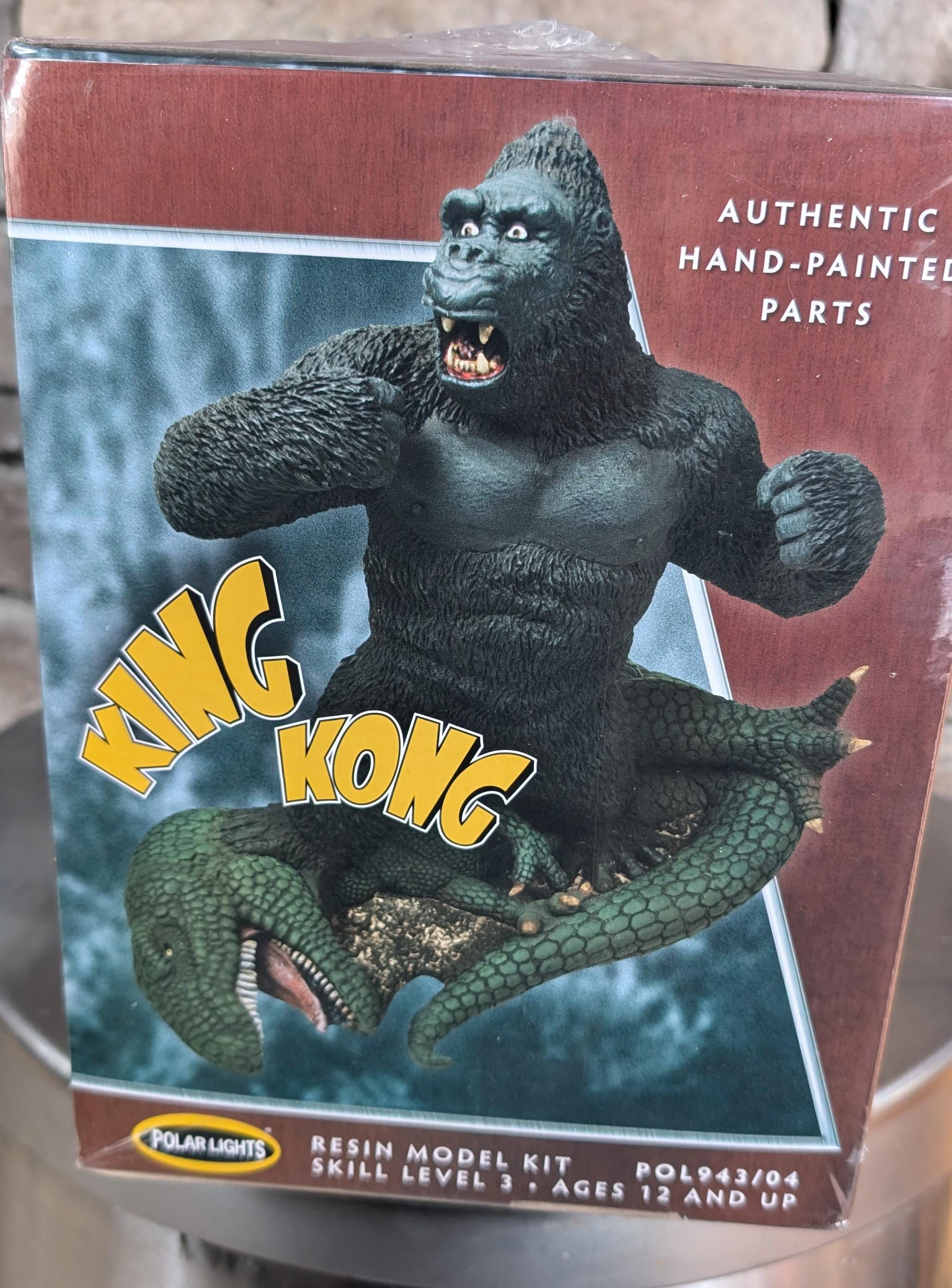 Polar Lights King Kong 1:72 Scale Resin Figure Model Kit Limited 