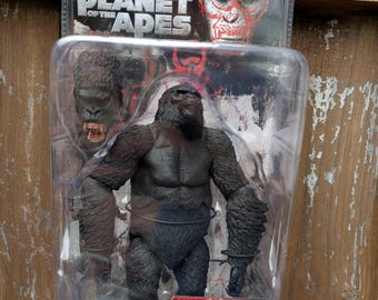 NECA 猿の惑星 新世紀　ルカ NECA社製 猿の惑星 新世紀 ルカ ゴリラフィギュア | 怪獣玩具とカタナ