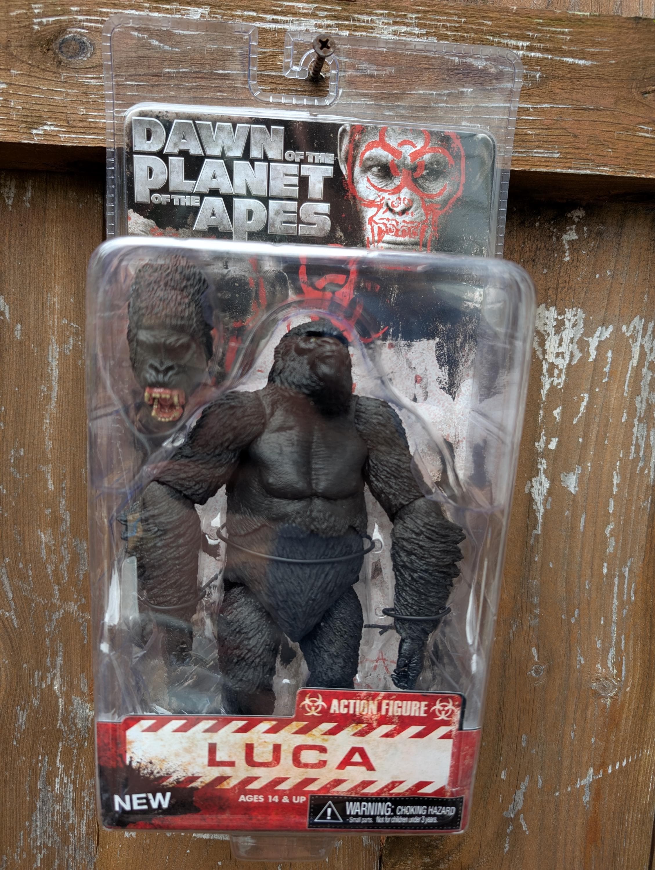 NECA 猿の惑星：新世紀 ルカ アクションフィギュア オリジナルボックス