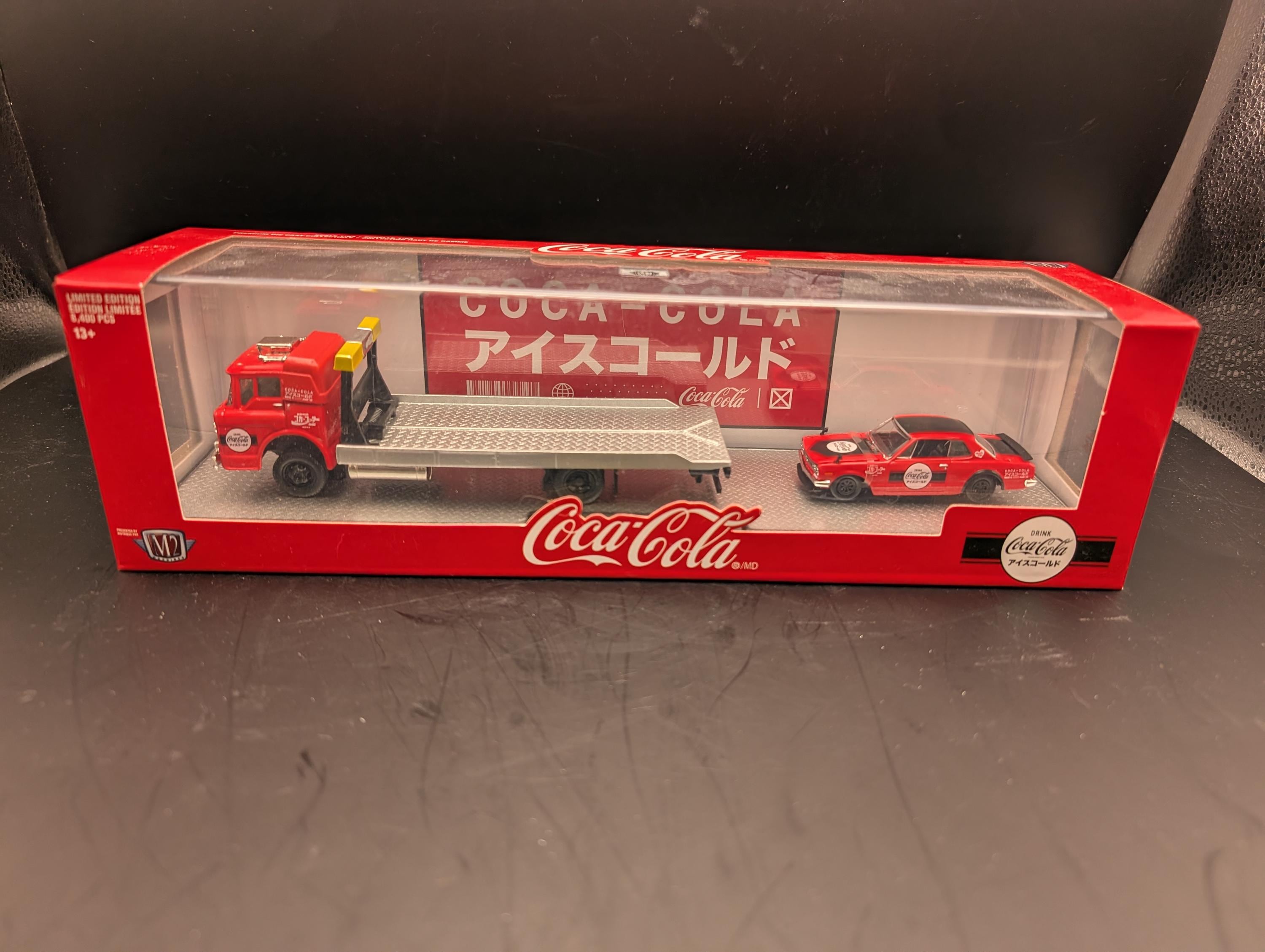 M2 Machines Coca-cola Japanese 1957 Mack Model N Tractor Trailer